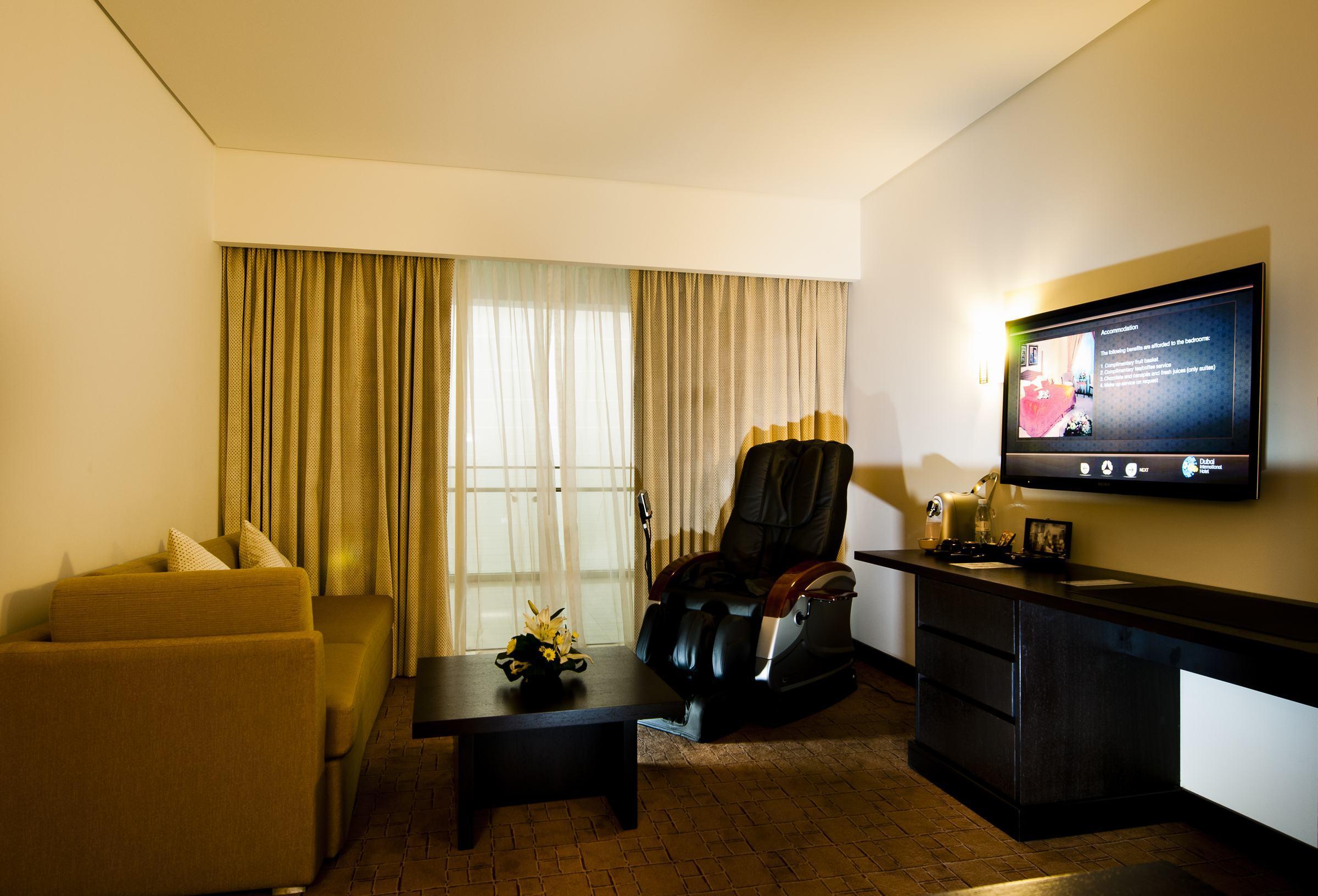 Dubai International Terminal Hotel Exterior foto A suite at the hotel